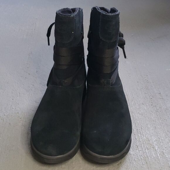 Blue Timberland 'Leighland' Pull-on Boots - 9 - Picture 8 of 11